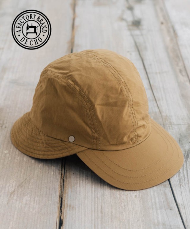 DECHO デコ FISHING RAIN CAP 日差し サンガード キャップ 帽子 メンズ