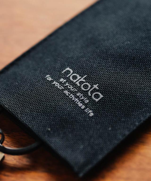 キーケース キーホルダー 鈴形 ベル型 黒 コンパクト アウトドア