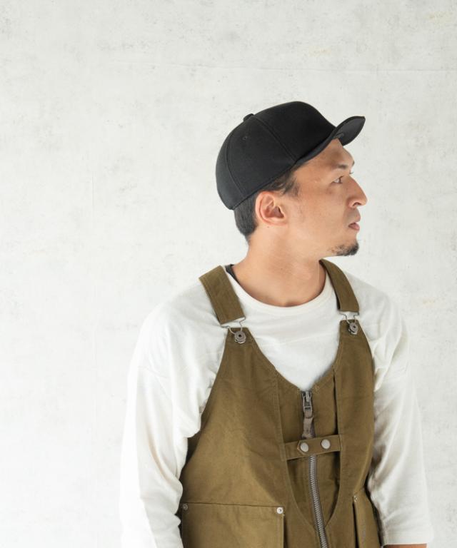 nakota BOLD ROUND CAP キャップ ベースボールキャップ 帽子 大きいサイズ ツバ短 無地 デニム シンプル カジュアル メンズ レディース