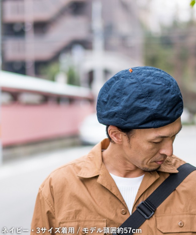 HIGHER ハイヤー STITCH CLOTH BERET ステッチクロスベレー タイト