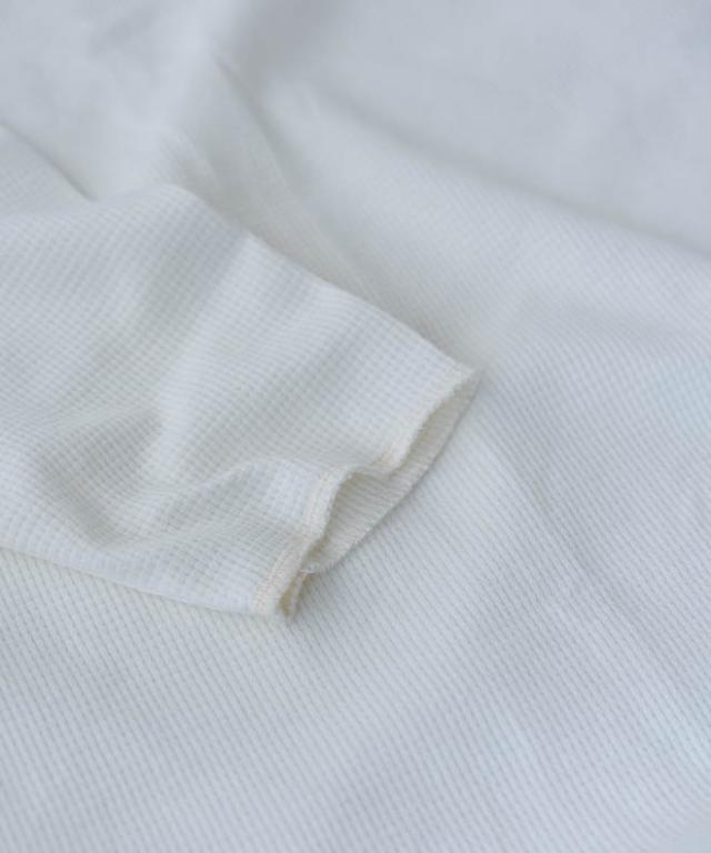 UNIVERSAL OVERALL ユニバーサルオーバーオール 1P パック サーマルルーズフィット サーマルTシャツ 長袖 ワッフル生地 ロングTシャツ カットソー