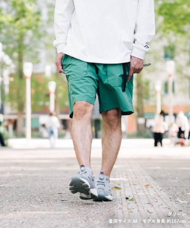 MOUNTAIN SMITH マウンテンスミス 5L PANTS アクティビティ ライト ショートパンツ 撥水 速乾 ストレッチ メンズ レディース アウトドア 登山 キャンプ 春 夏