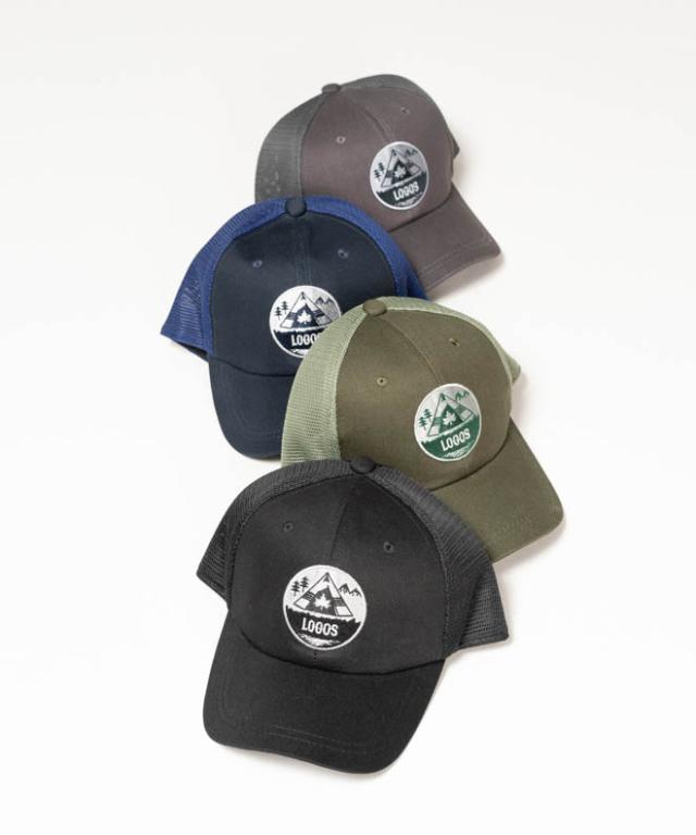 LOGOS ロゴス 6Pトラッカーキャップ 帽子 メンズ レディース メッシュ 春 夏 涼しい キャンプ アウトドア