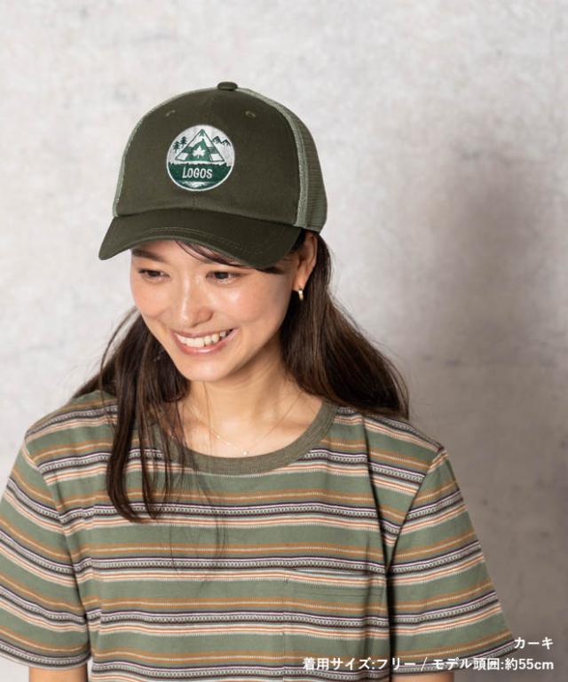 LOGOS ロゴス 6Pトラッカーキャップ 帽子 メンズ レディース メッシュ 春 夏 涼しい キャンプ アウトドア