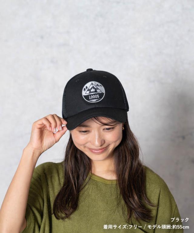 LOGOS ロゴス 6Pトラッカーキャップ 帽子 メンズ レディース メッシュ 春 夏 涼しい キャンプ アウトドア