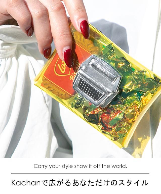 kachan カチャン カードケース クリア 透明 クリアカードケース