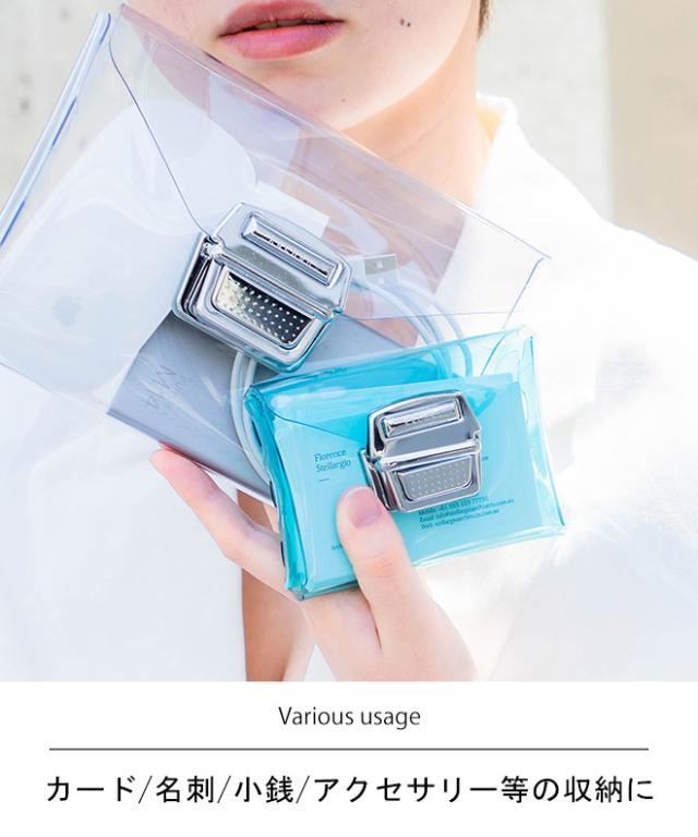 kachan カチャン カードケース クリア 透明 クリアカードケース