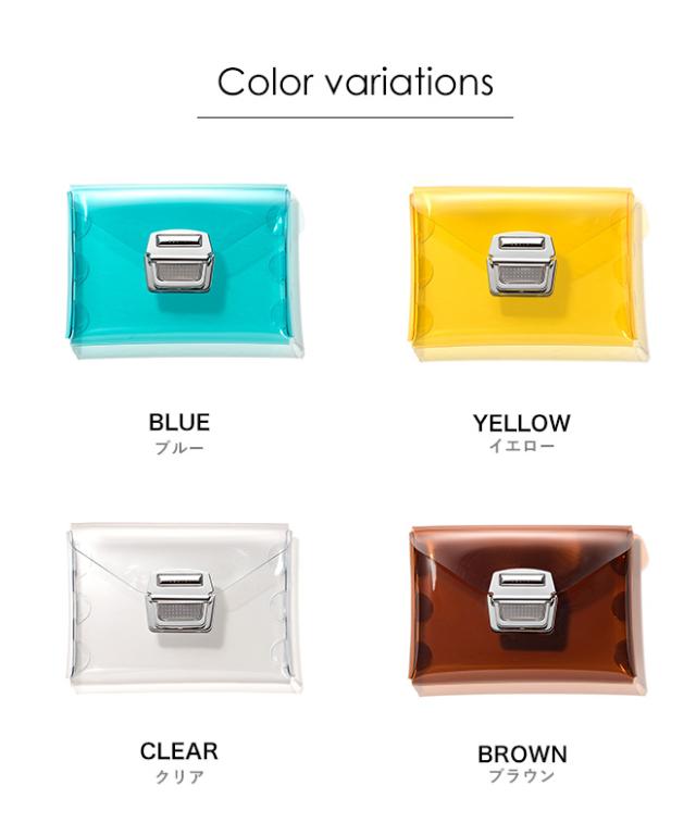 kachan カチャン カードケース クリア 透明 クリアカードケース