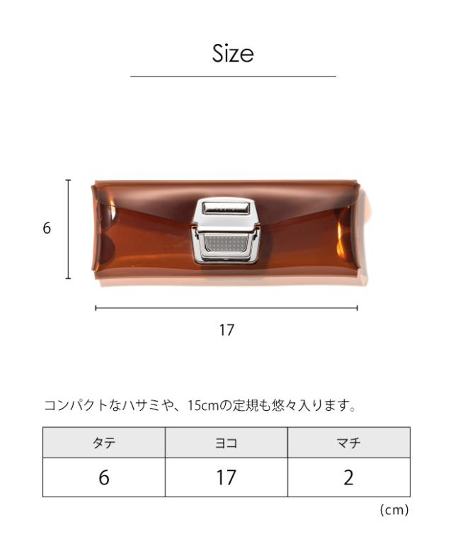kachan ペンケース ミニポーチ クリアポーチ ポーチ 筆記用具入れ 