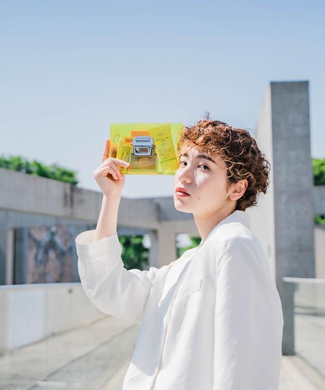 kachan ポーチ クリアポーチ 小物入れ お洒落 クリア 透明 透ける 