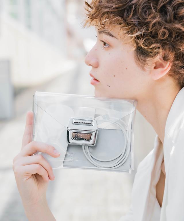 kachan ポーチ クリアポーチ 小物入れ お洒落 クリア 透明 透ける 