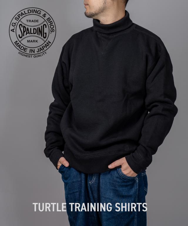 A.G.SPALDING&BROS エージースポルディング&ブロス TURTLE TRAINING SHIRTS タートル トレーニング シャツ スウェット トレーナー 裏起毛 日本製 綿 コットン メンズ レディース ユニセックス