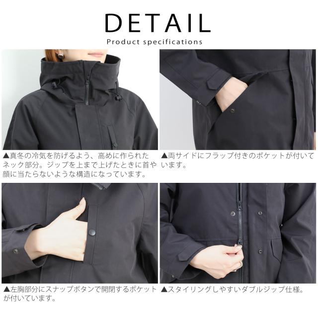 【極美品】ジョンブル レディース テトラテックス　 ジャケット　ブラック　M johnbull-ah035_5.jpg