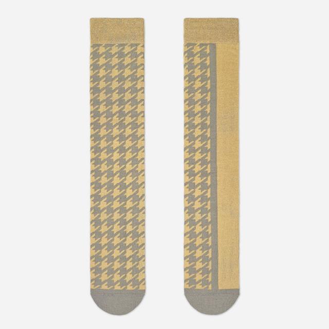 2nd PALETTE セカンドパレット butter hound デザインソックス 左右非対称 アシンメトリー オーガニックコットン ko35