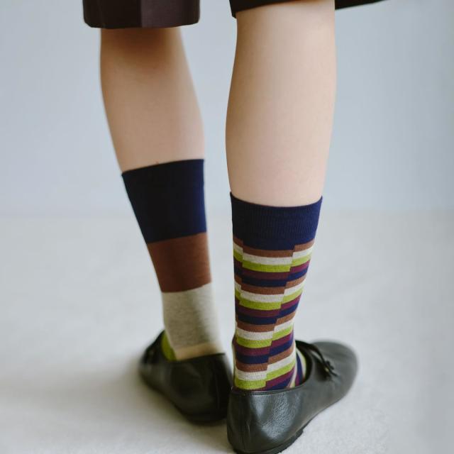 2nd PALETTE セカンドパレット mono dot 左右非対称デザイン シルエット オーガニックコットン moc011