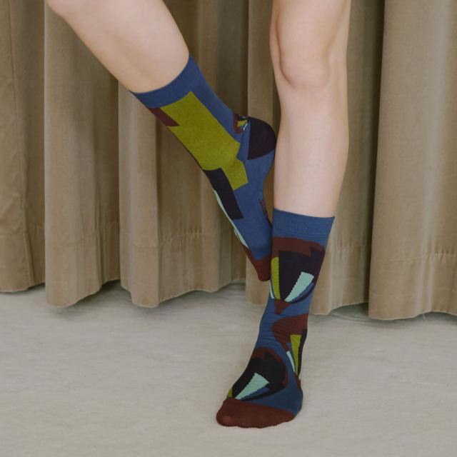 2nd PALETTE セカンドパレット dusk balloon 左右非対称デザイン シルエット オーガニックコットン moc017