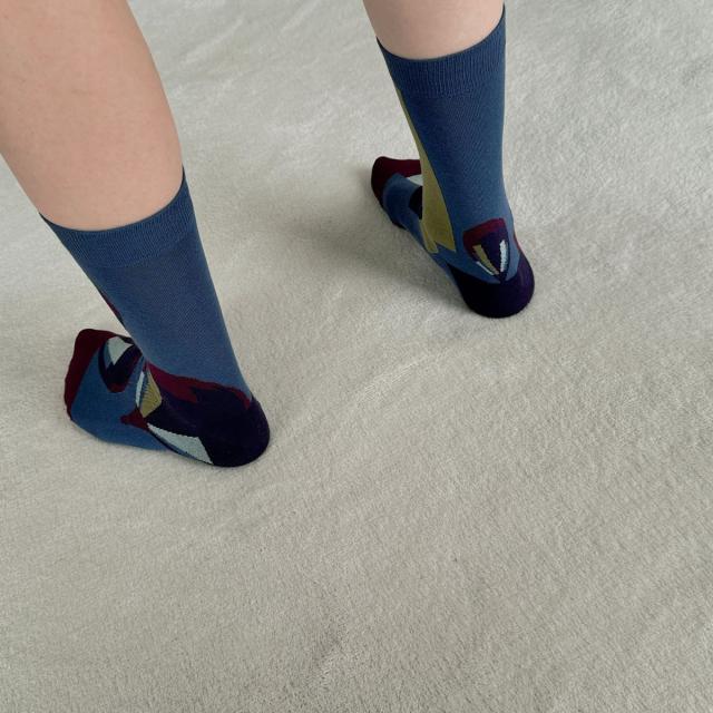 2nd PALETTE セカンドパレット dusk balloon 左右非対称デザイン シルエット オーガニックコットン moc017