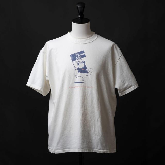 BIG JOHN ビーバーTシャツ 脇に縫い目のないストレスフリーな丸胴仕様