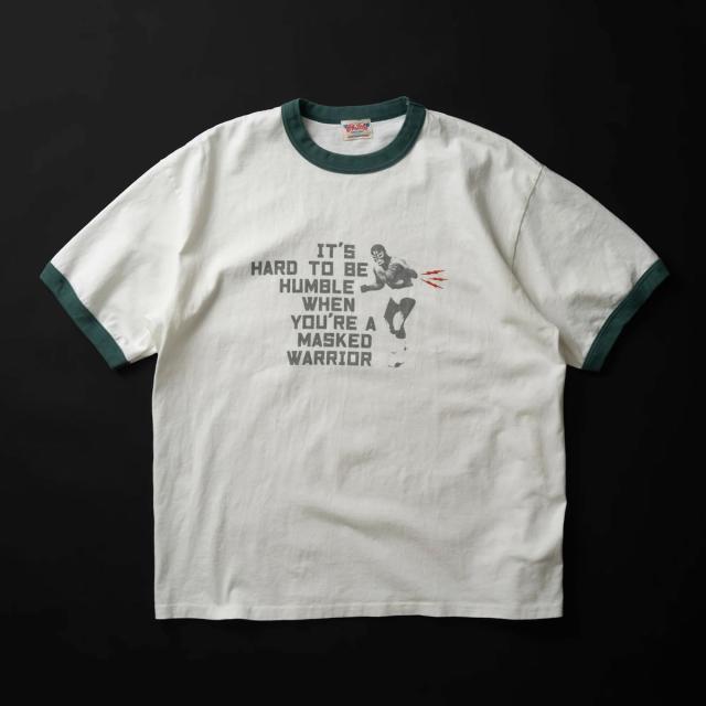 BIG JOHN リンガーTシャツ MTE017 バックシルエット・背面デザイン