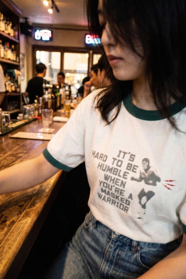BIG JOHN リンガーTシャツ MTE017 綿100%ヘビーウェイト天竺生地の質感と風合い