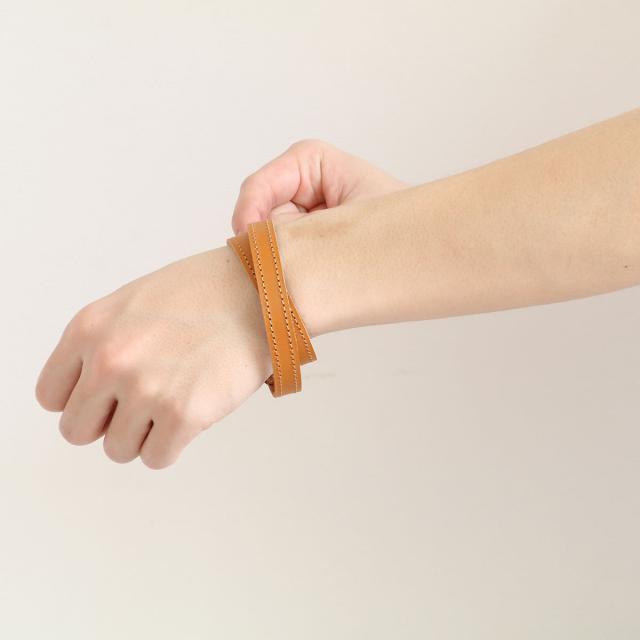 BIG JOHN ビッグジョン VBRCL23 レザーブレスレット 二重 巻き デザイン