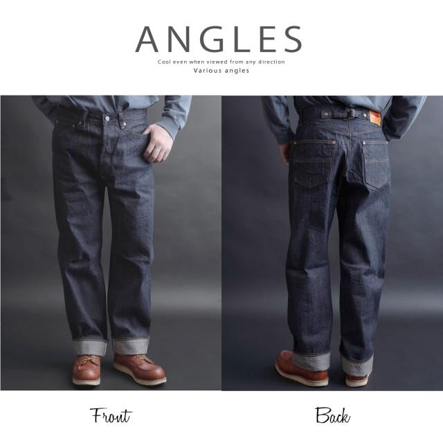 BIG JOHN BUCKAROO ジーンズ フロントポケット リベット ディテール