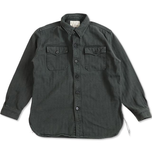 BIG JOHN 日本製 CPOシャツ 縫製 ステッチ ワークディテール