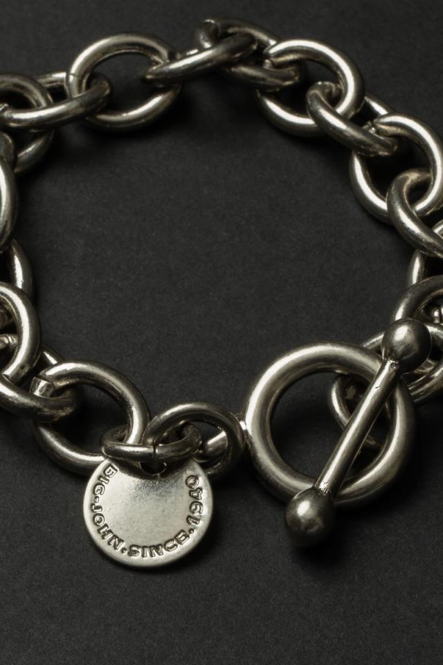 BIG JOHN VBR01 真鍮ブレスレット 着用イメージ メンズ アメカジ