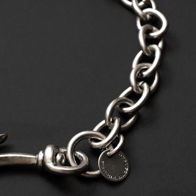 BIG JOHN ビッグジョン vwc04-slv ウォレットチェーン チェーン幅 ディテール