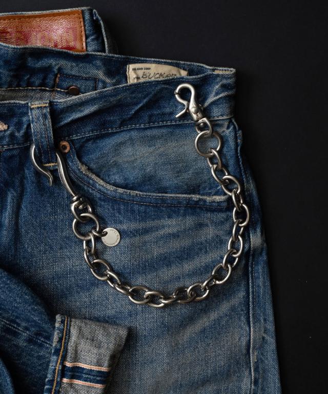BIG JOHN ビッグジョン vwc04-slv ウォレットチェーン 留め具 ディテール