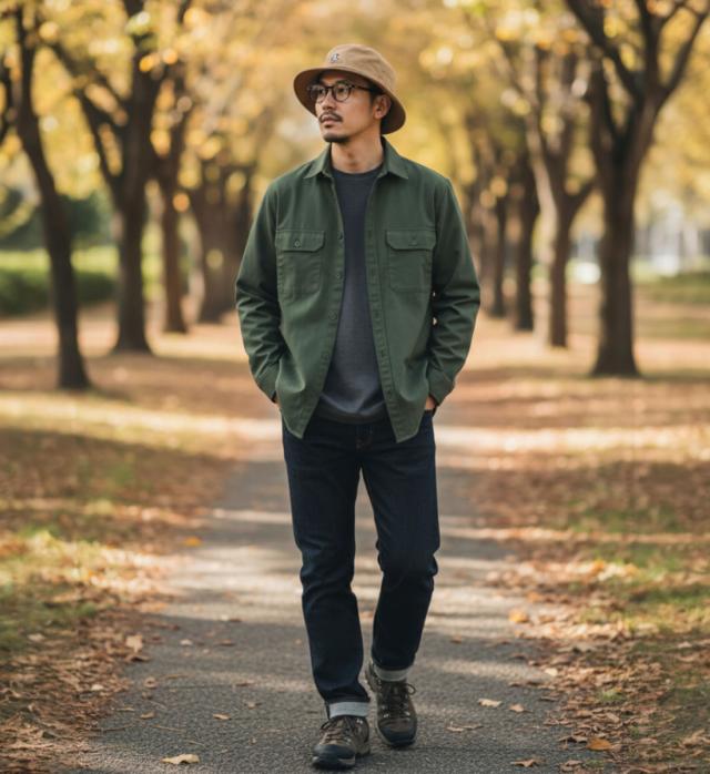 CHUMS ブービーバケットハット 側面デザイン 帽子 ディテール