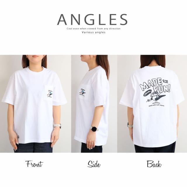 CHUMS チャムス オーバーサイズ メイドフォーファン！ポケットTシャツ Detail