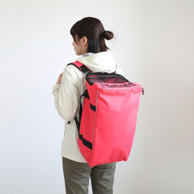 CHUMS チャムス 2way ボストンバッグ 側面メッシュポケット パッカブル収納 ch60-4026