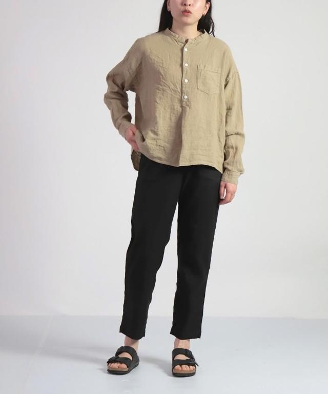 スタンドカラーシャツ ドミンゴ DMG プルオーバーワイドシャツ