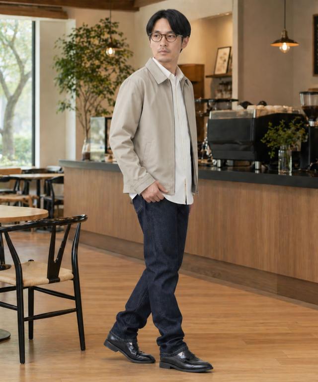 EDWIN 403 ジーンズ 裾のステッチと日本製ならではの美しい仕上がり