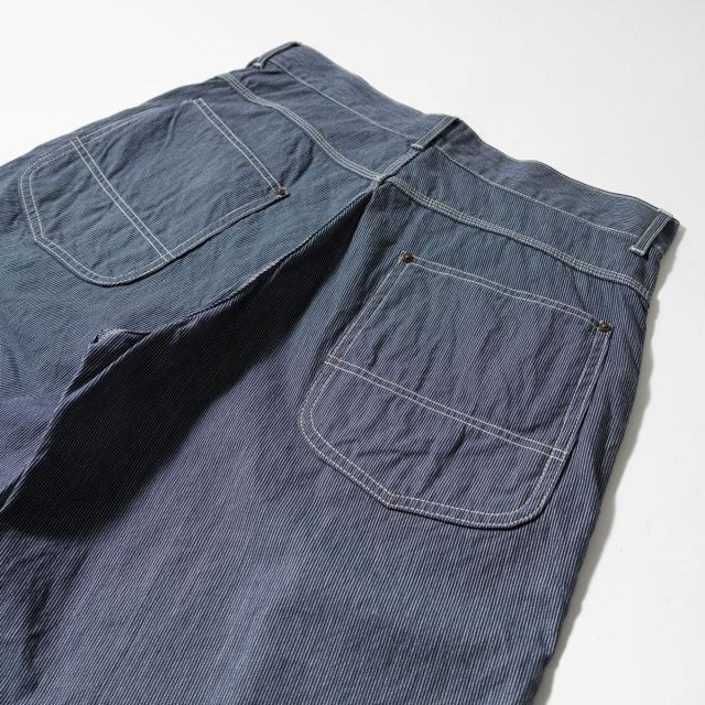 FOB FACTORY F0548 裾まわり ディテール ストレートワークパンツ