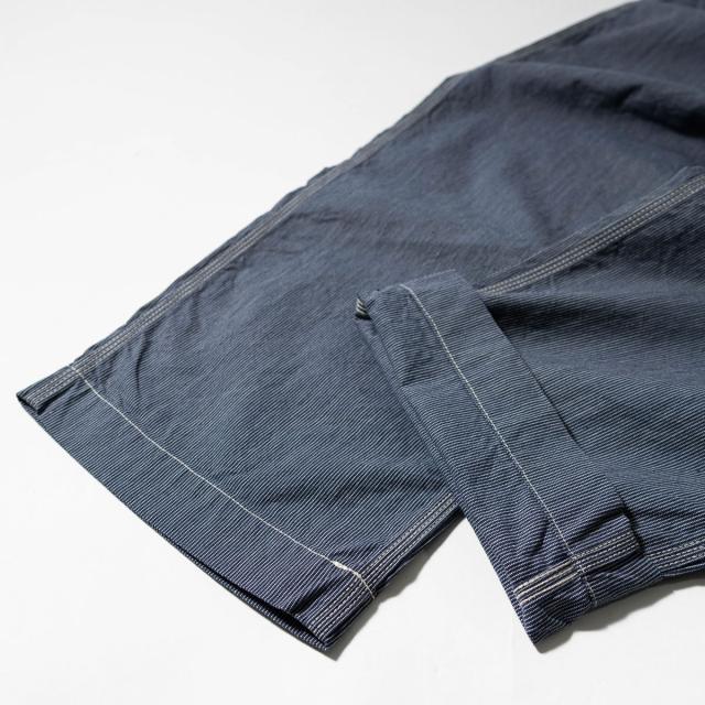 FOB FACTORY F0548 バックデザイン インディゴヒッコリー パンツ