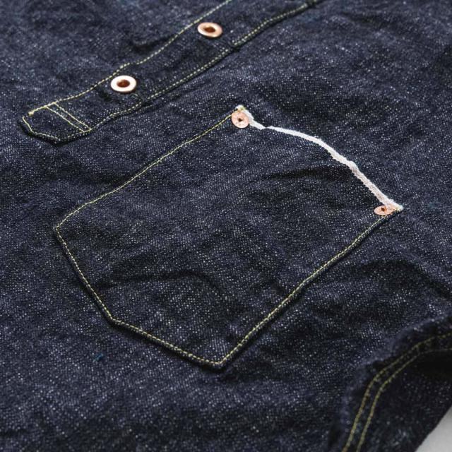 FOB FACTORY F2384 裾ディテール 赤耳