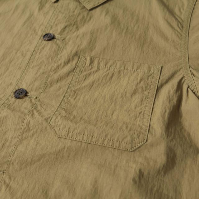 FOB FACTORY F2394 生地感 コットンナイロン 日本製 シャツジャケット