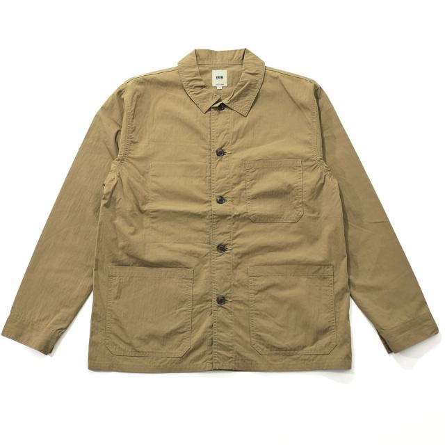 FOB FACTORY フレンチ シャツジャケット F2394 素材アップ ディテール