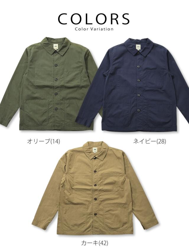 FOB FACTORY F2394 メンズ フレンチ シャツジャケット 日本製 アウター