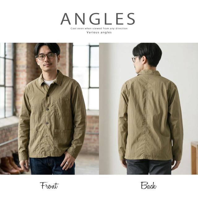 FOB FACTORY F2394 横向きシルエット メンズ ワークジャケット