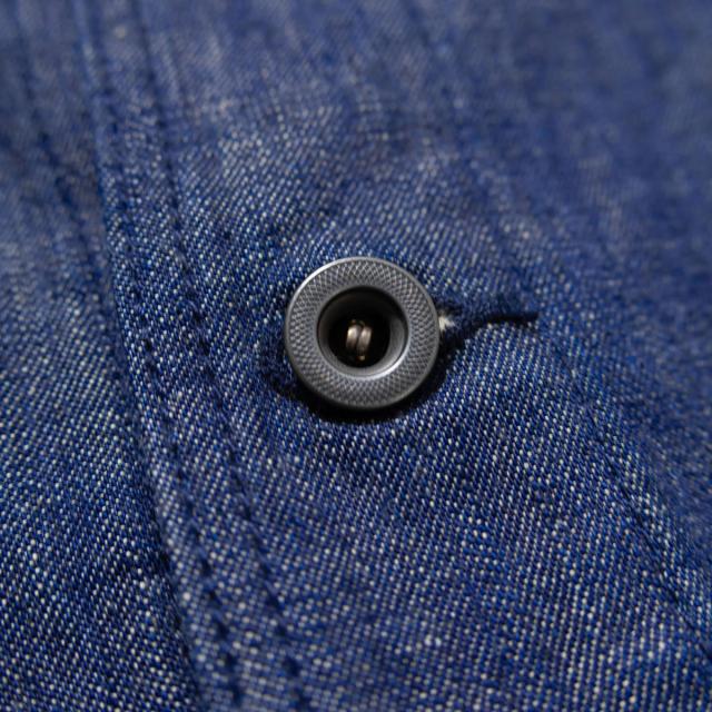 FOB FACTORY F2447 縫製 ステッチ ワークディテール 国産 デニムカバーオール