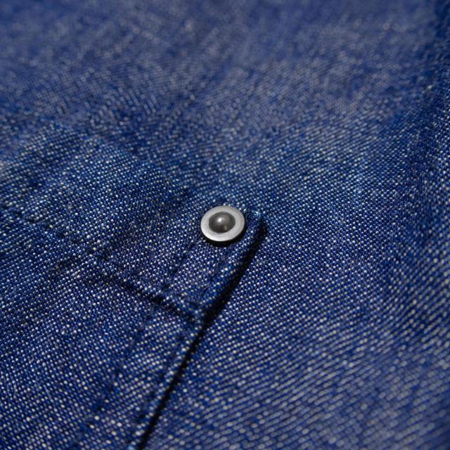 FOB FACTORY F2447 シルエット比較 全体イメージ 10ozデニム カバーオール