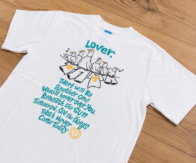 GOOD ON スリーバードショートスリーブTシャツ クルーネック・首元ディテール