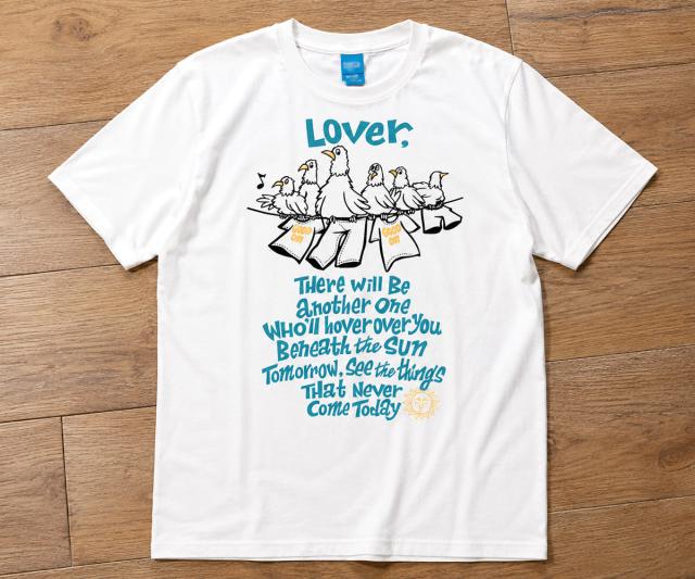 GOOD ON スリーバードショートスリーブTシャツ 丸胴編み・縫製ディテール