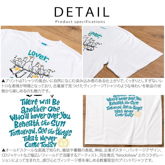 GOOD ON スリーバードショートスリーブTシャツ バックスタイル・後ろ姿着用イメージ