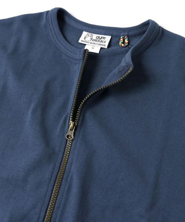 カーディガン ジムマスター Gym Master プレミアムヘビーウェイトジップカーデ ( G418771 ) アウター ブルゾン ジャケット スウェット トレーナー 長袖 カットソー 10.4oz アウトドア メンズ レディース トップス gymmaster クルーネック アーベン 秋冬スタイル