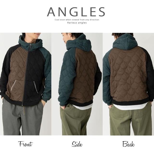 ジャケット ジムマスター Gym Master アウター ウェーブキルトジップ