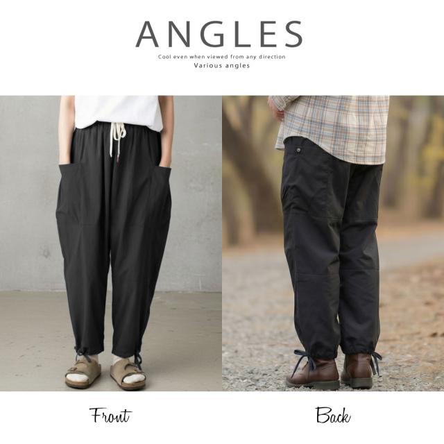 Gym Master g721762 横向きシルエット マイクロリップバルーンパンツ ユニセックス